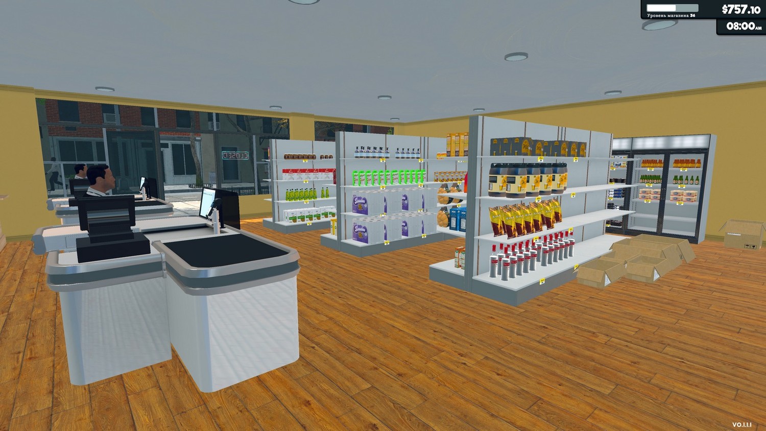 Supermarket Simulator: SaveGame (Quick start, 80 day, 36lvl) [1.1.1]