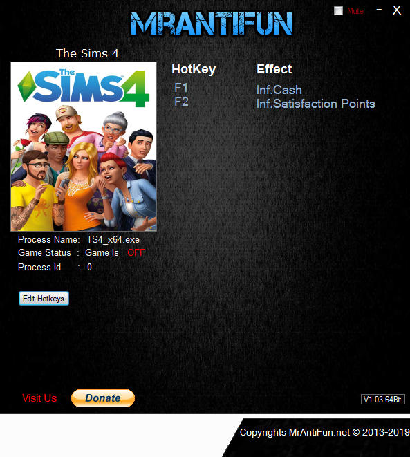 The Sims 4: Trainer +2 v1.50.67.1020 {MrAntiFun}
