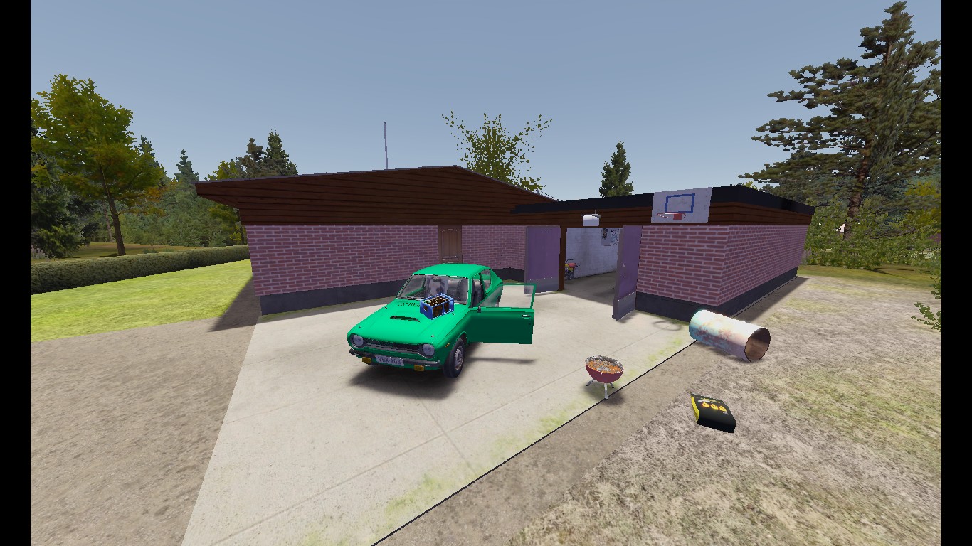 My Summer Car: SaveGame (satsuma stock with subwoofer, storyline not touched)