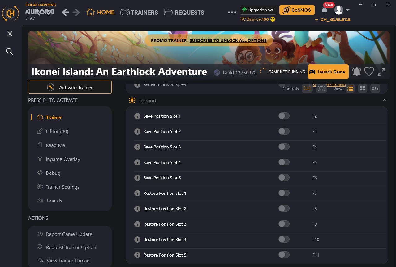 Ikonei Island: An Earthlock Adventure - Trainer +66 {CheatHappens.com}