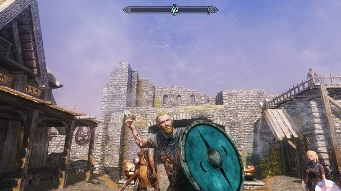 The Elder Scrolls 5: Skyrim - VIKINGS - Ragnar Lothbrok Saves