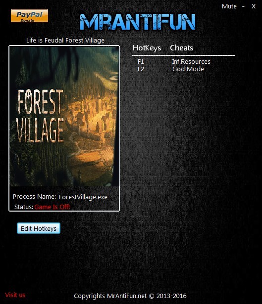 Life is Feudal: Forest Village - Trainer +2 v1.1.6635 {MrAntiFun}