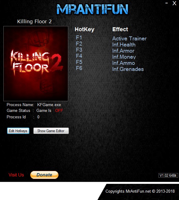 Killing Floor 2: Trainer +5 v1071 {MrAntiFun}