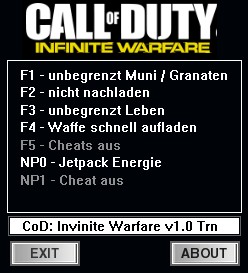 Call of Duty: Infinite Warfare: Trainer (+5) [1.0] {dR.oLLe}