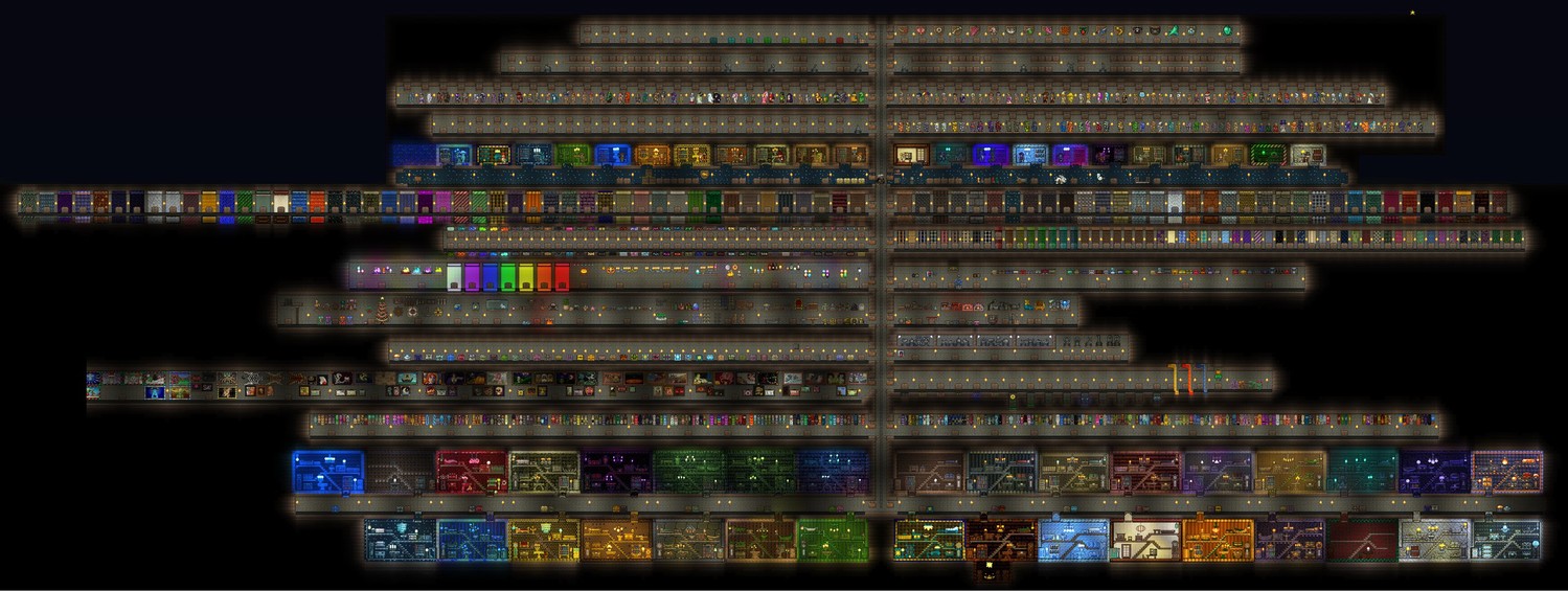 Terraria: Save Game (Map with all items) [1.3.4.4]