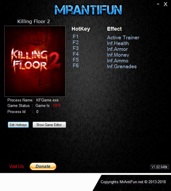 Killing Floor 2: Trainer +5 v1075 {MrAntiFun}