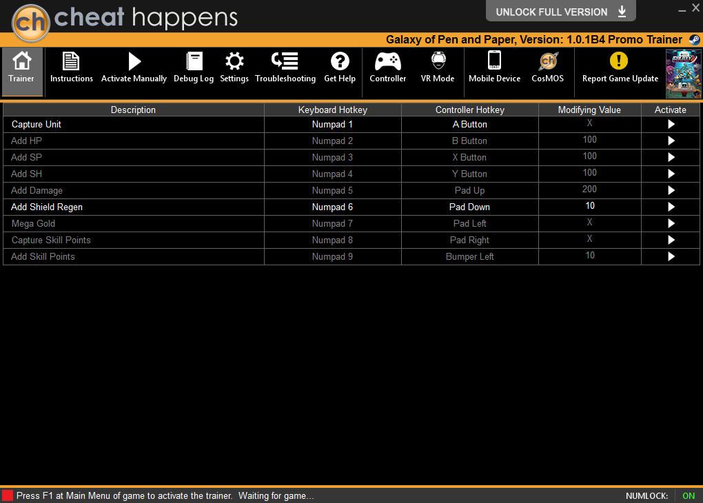 Galaxy of Pen and Paper: Trainer +9 v1.0.1B4 {CheatHappens.com}