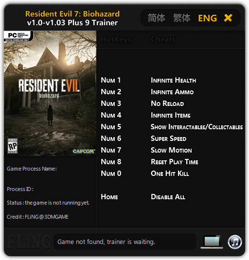 Resident Evil 4 GAME TRAINER 10 trainer - download