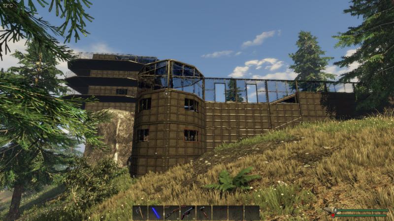 Subsistence: Save Game (A small house for a single and a steel complex for online)