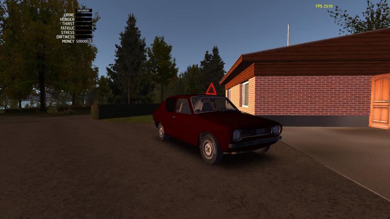 My Summer Car: Save Game (red Satsuma +a lot of money and food)
