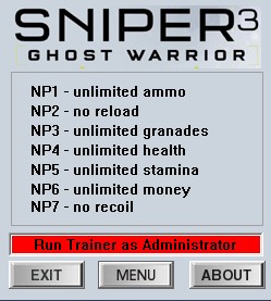 Sniper: Ghost Warrior 3 - Trainer +7 v1.08 {dRoLLe}