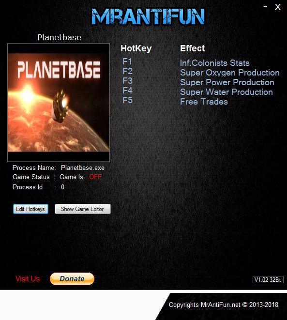 Planetbase: Trainer +5 v1.3.0 {MrAntiFun}