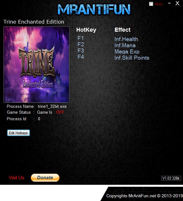 Trine Enchanted Edition: Trainer +4 v11.03.2019 {MrAntiFun}