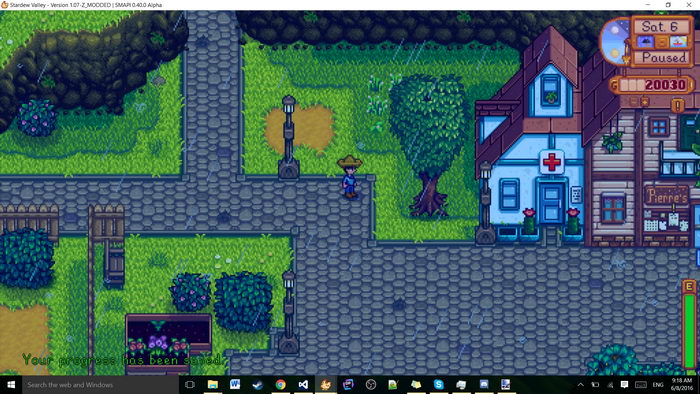 Stardew Valley: Save anywhere Mod