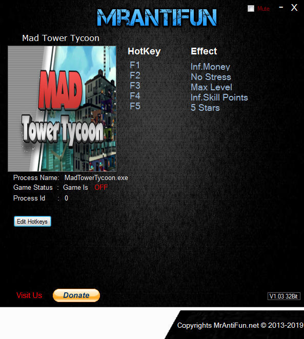 Mad Tower Tycoon: Trainer +5 v19.06.21a {MrAntiFun}