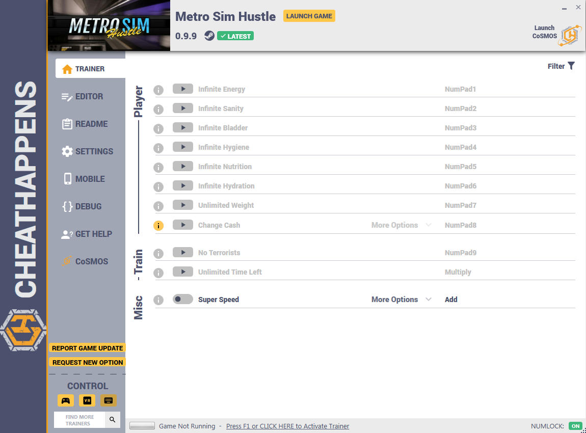 Metro Sim Hustle: Trainer +12 v0.9.9 {CheatHappens.com}