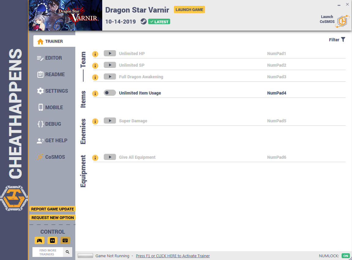 Dragon Star Varnir: Trainer +9 v1.0 {CheatHappens.com}
