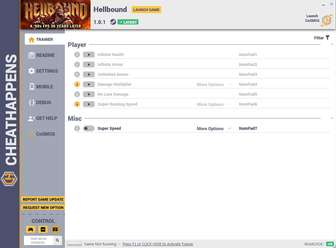 Hellbound: Trainer +7 v1.0.1 {CheatHappens.com}
