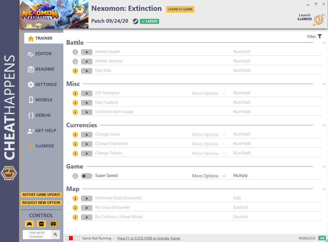 Nexomon: Extinction - Trainer +16 v09.24.2020 {CheatHappens.com}