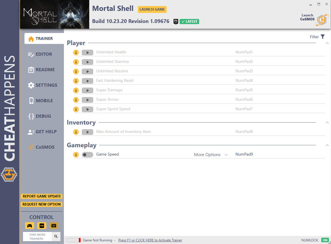 Mortal Shell: Trainer +11 Build 10.23.20 Revision 1.09676 {CheatHappens.com}