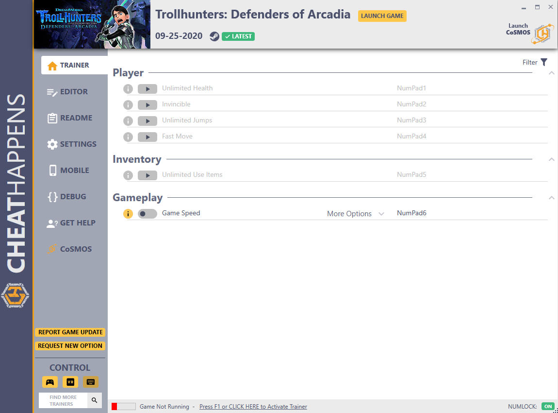 DreamWorks Trollhunters Defenders of Arcadia: Trainer +12 v1.0 {CheatHappens.com}