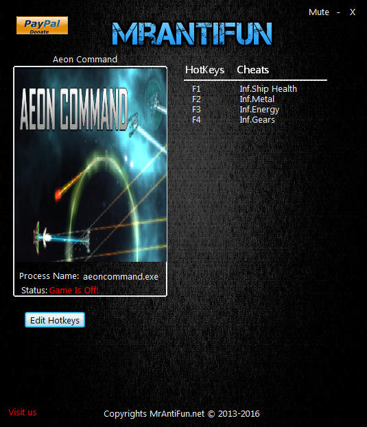 Aeon Command: Trainer +4 v1.0.4.2 {MrAntiFun}