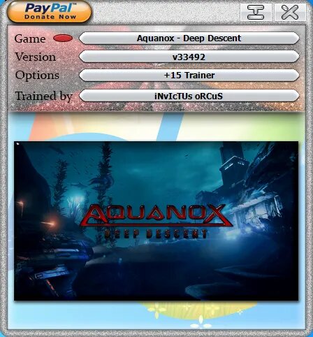 Aquanox Deep Descent: Trainer +15 v33492 {iNvIcTUs oRCuS / HoG}
