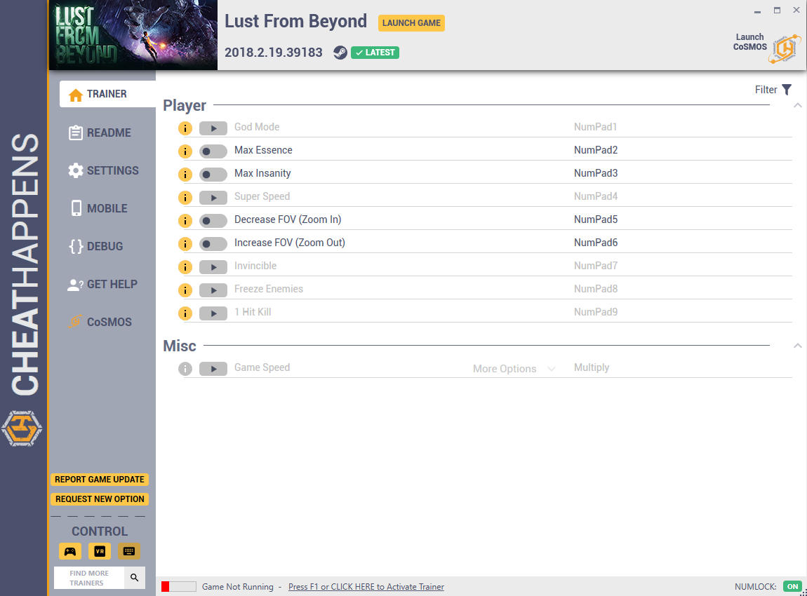 Lust from Beyond: Trainer +10 v2018.2.19.39183 {CheatHappens.com}