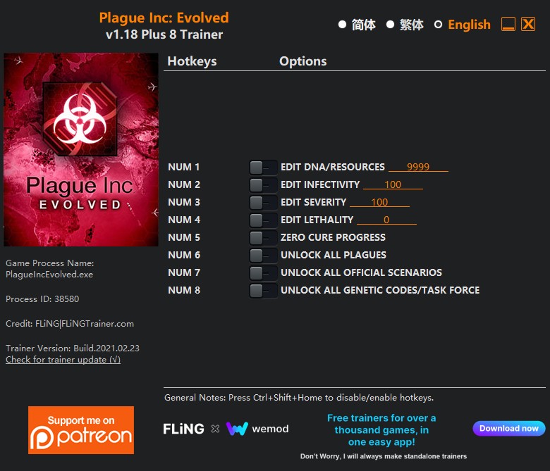 Plague Inc: Evolved v1.16.6 free