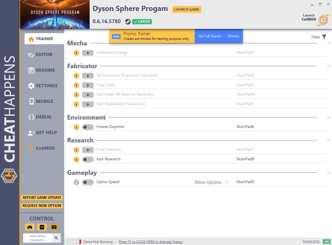 Dyson Sphere Program: Trainer +35 v0.6.16.5780 {CheatHappens.com}