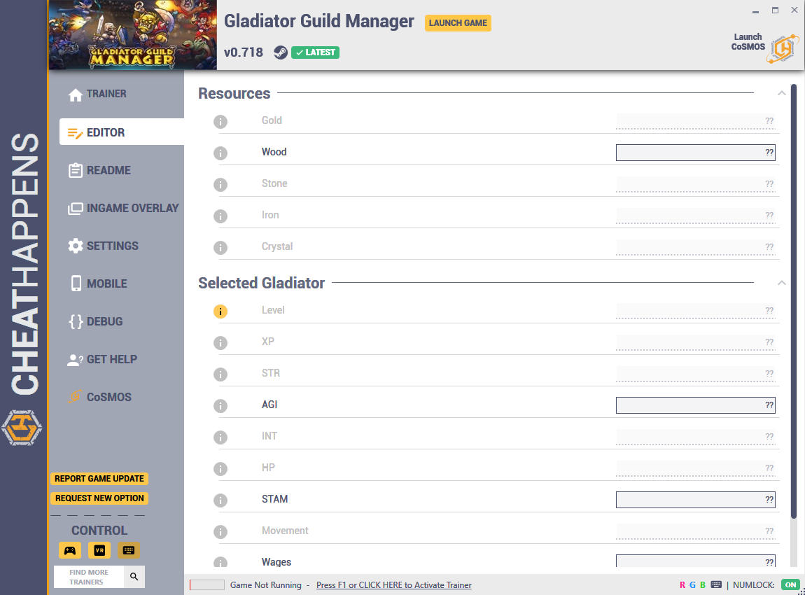 Gladiator Guild Manager: Trainer +16 v0.718 {CheatHappens.com}