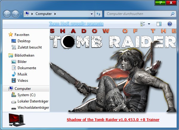 Shadow of the Tomb Raider: Trainer +8 v1.0.453.0 {iNvIcTUs oRCuS / HoG}