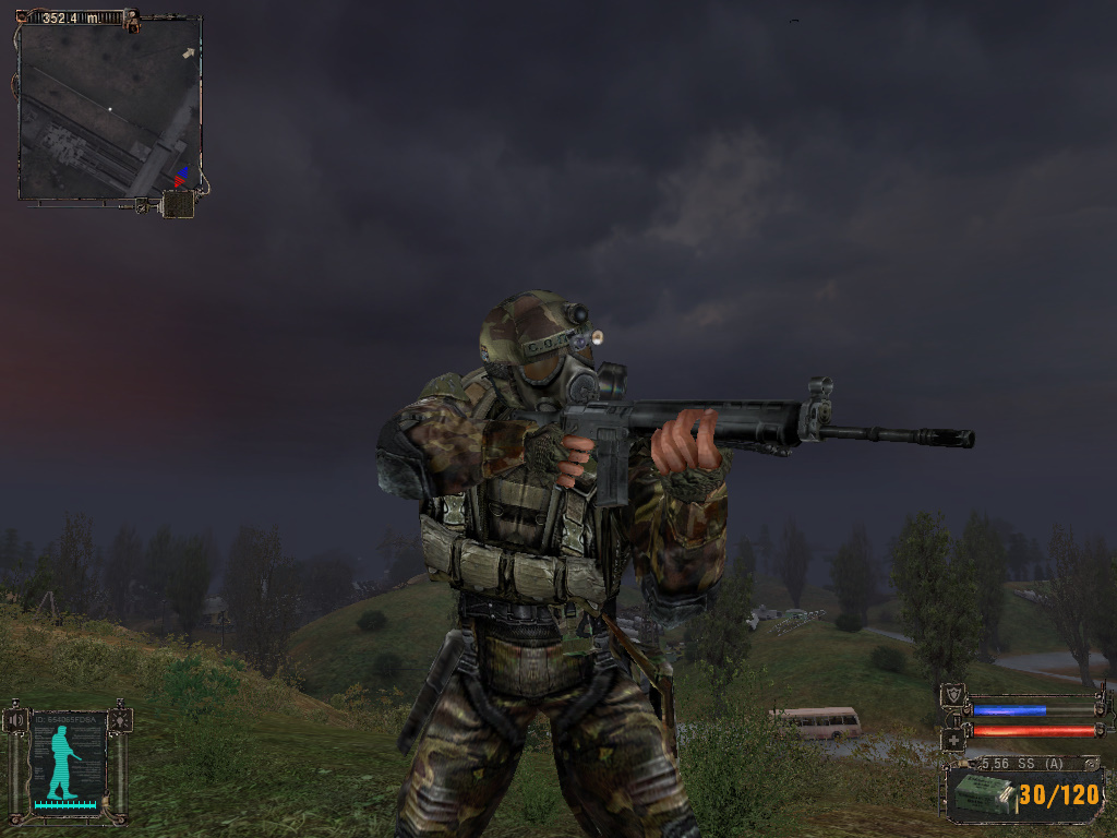 S.T.A.L.K.E.R.: Shadow of Chernobyl: Save Game (special forces soldier)