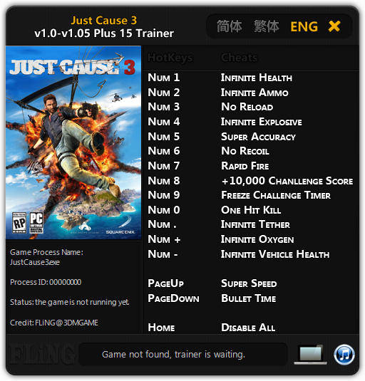 just cause 2 pc game trainer download