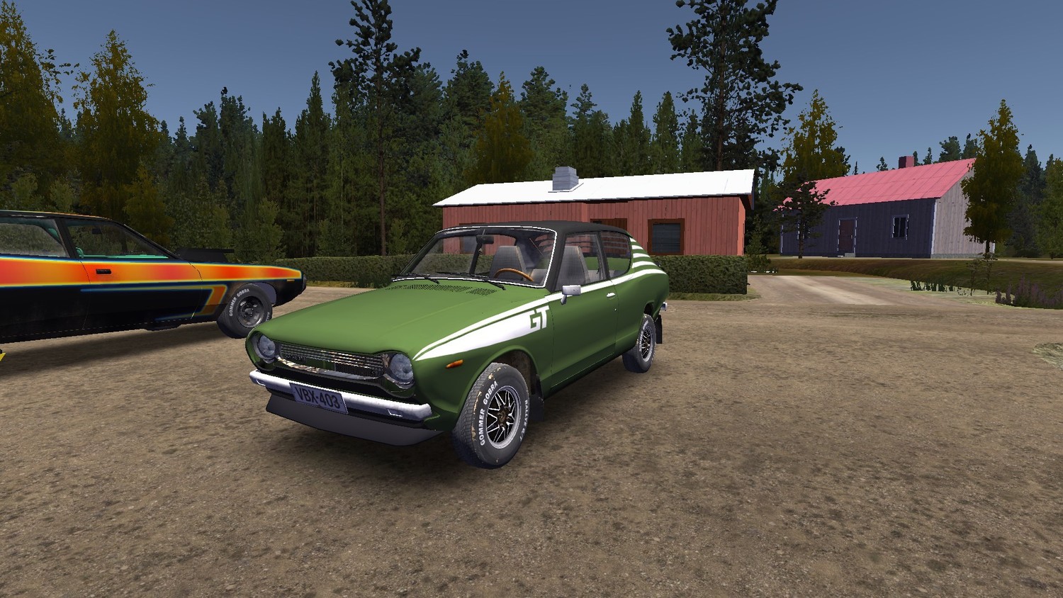 My Summer Car: SaveGame (green GT Satsuma and 400k marks for a quick start)