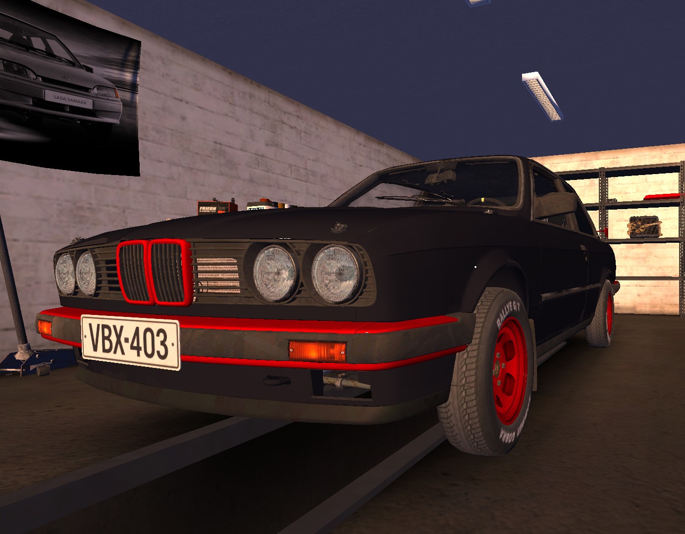 My Summer Car: SaveGame (Tuning E30, 23000 marks, storyline 0%)