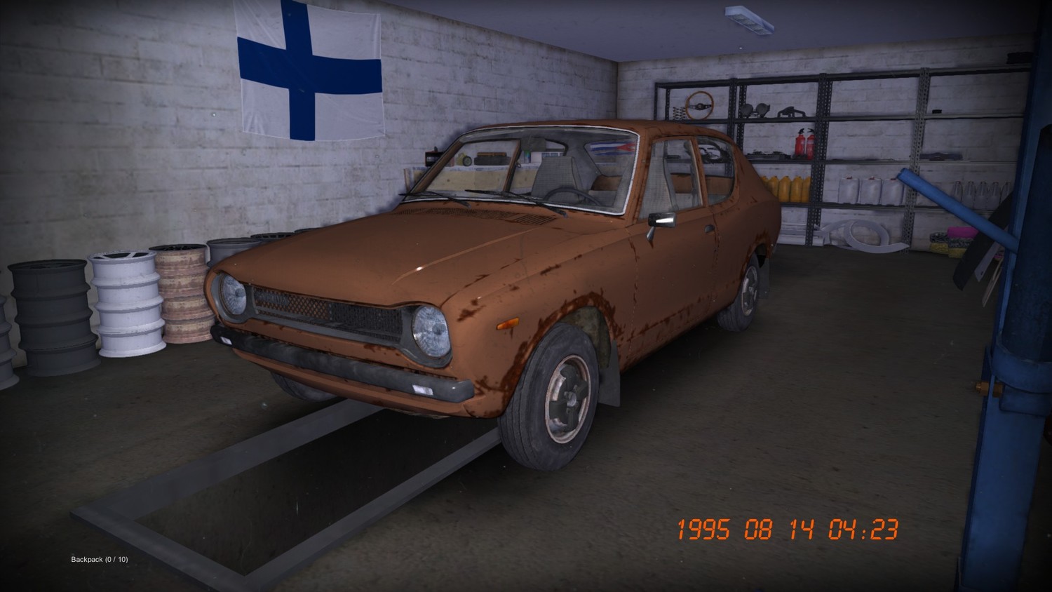 My Summer Car: SaveGame (Stock Satsuma, 500k money, almost all tuning was purchased)