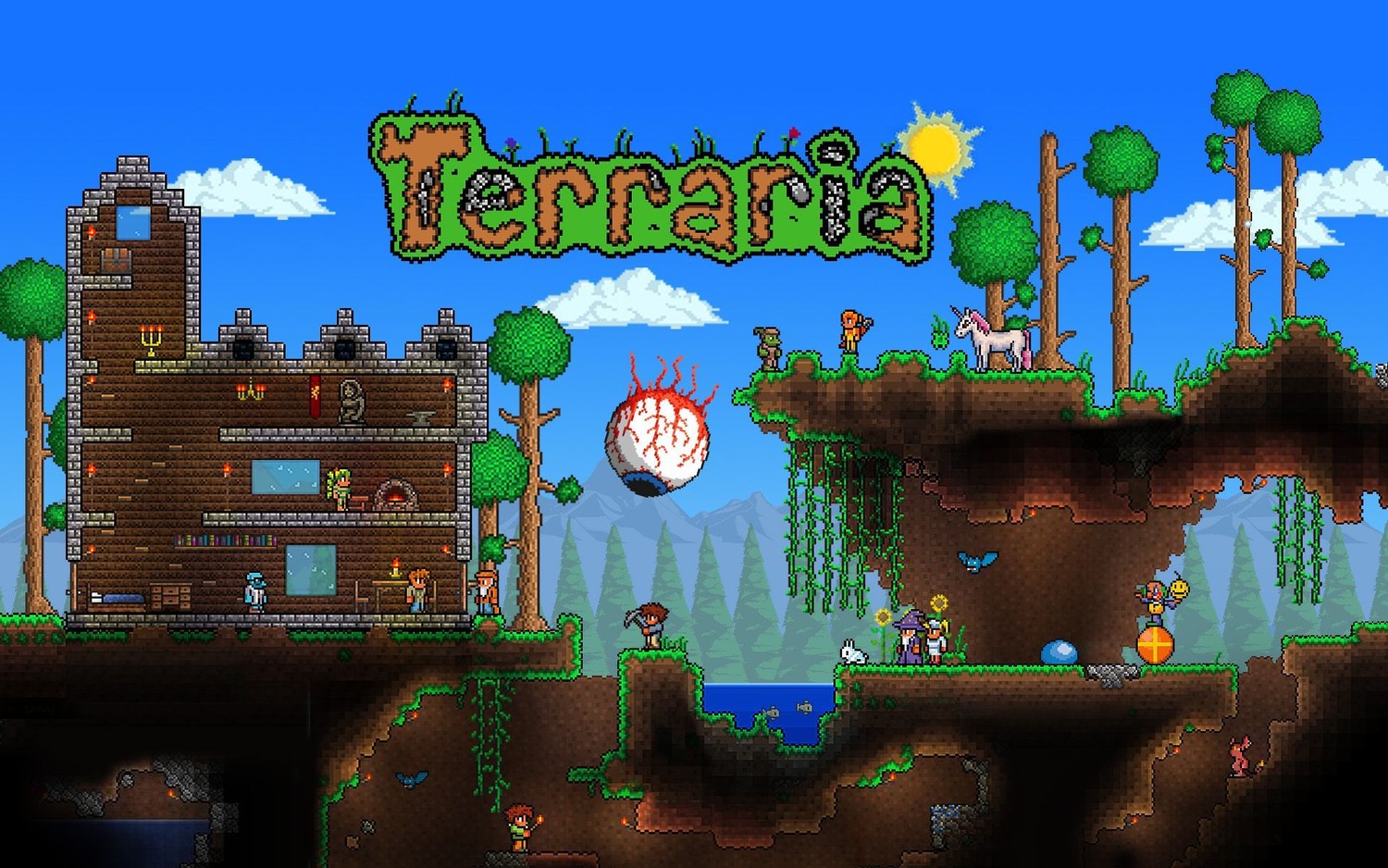 Terraria: SaveGame (completed the game) [1.4.4.9]