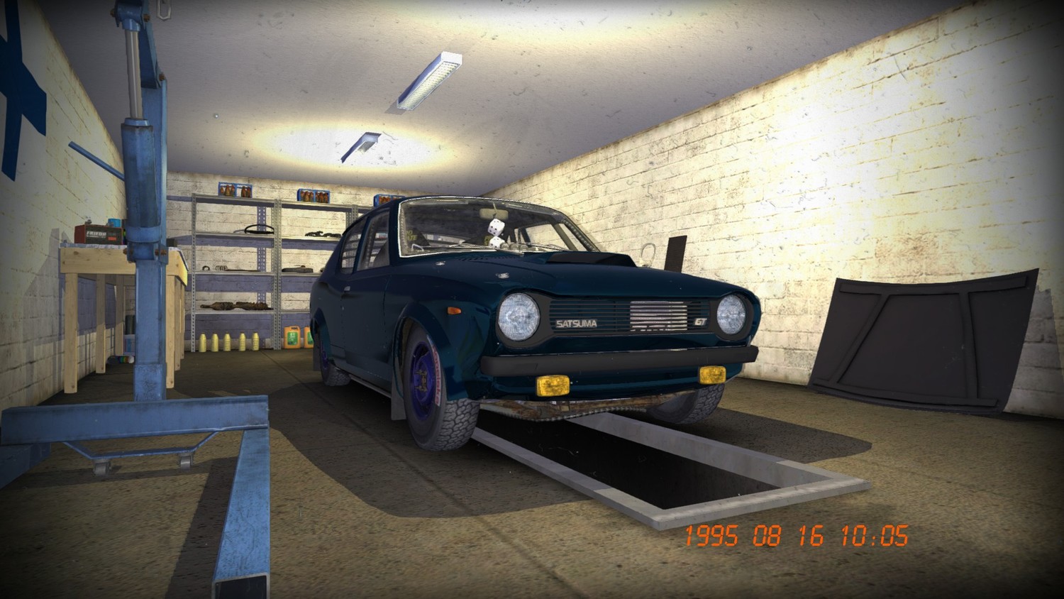 My Summer Car: SaveGame (blue sport Satsuma, 50k marks)