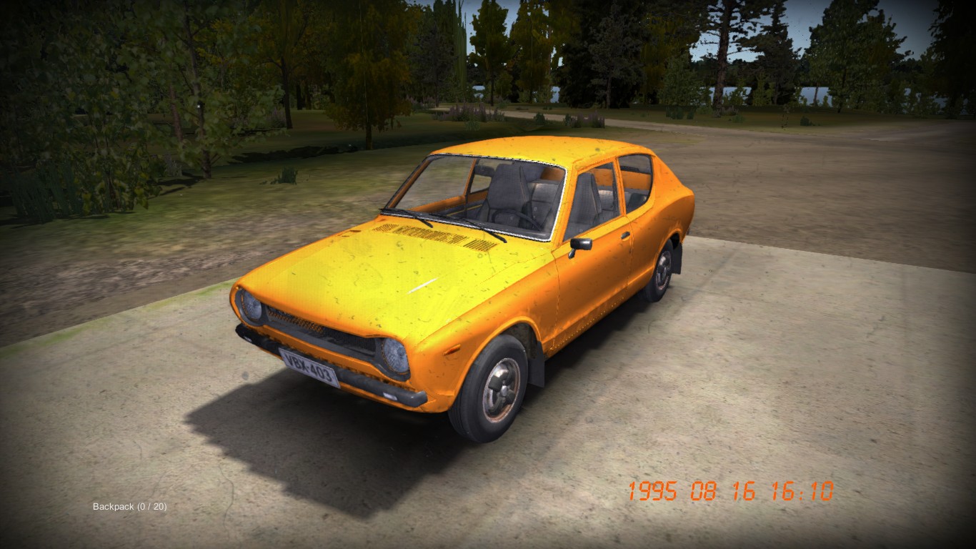 My Summer Car: SaveGame (satsuma stock, 0% storyline, technical inspection has been passed)