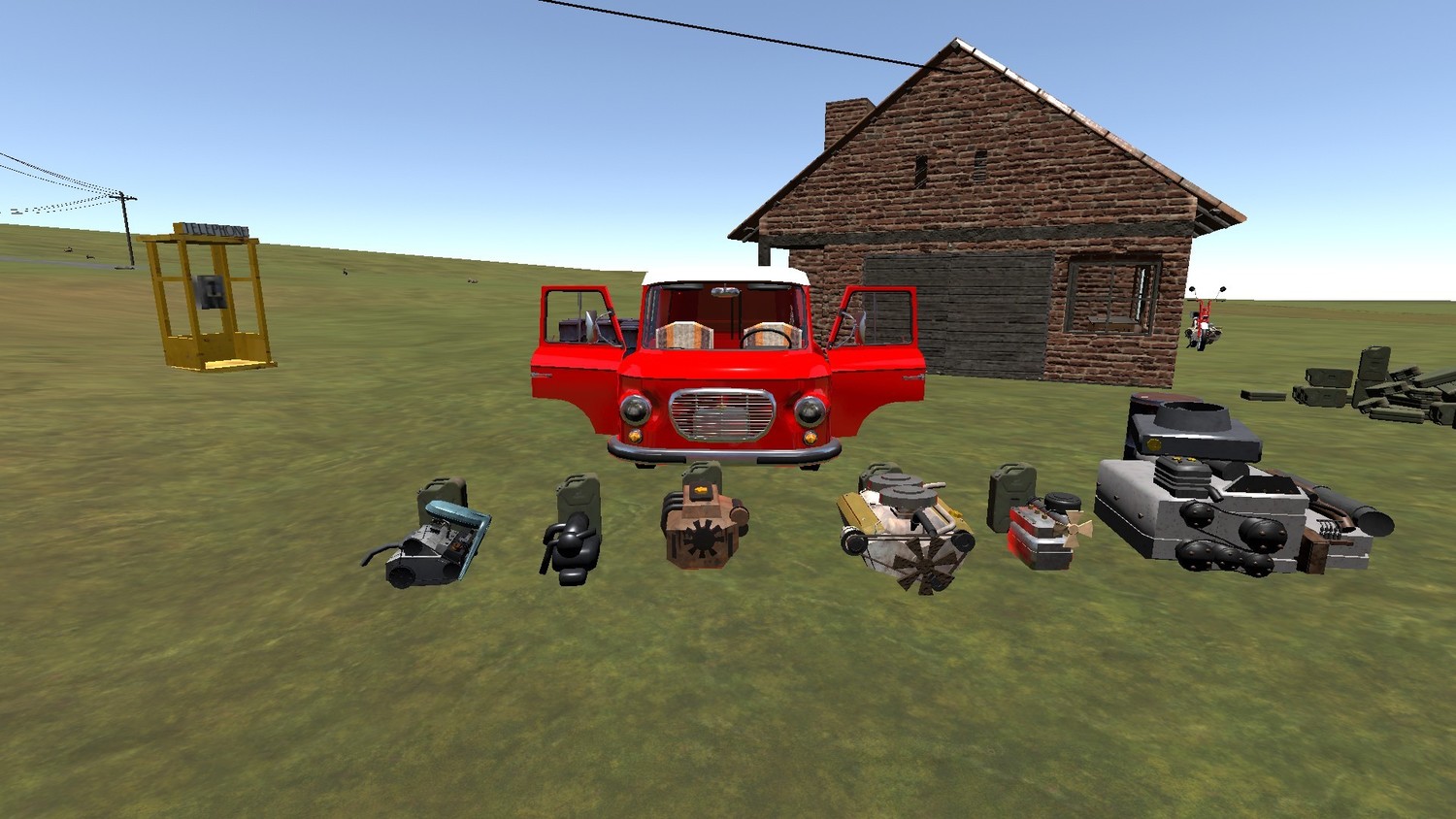 The Long Drive: SaveGame (Minibus with all kinds of weapons)