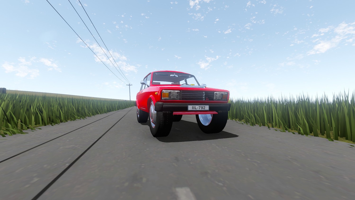 The Long Drive: SaveGame (Car with fierce tuning)