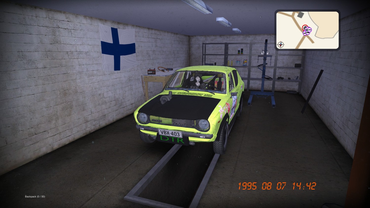 My Summer Car: SaveGame (Satsuma Sport with the best tuning)