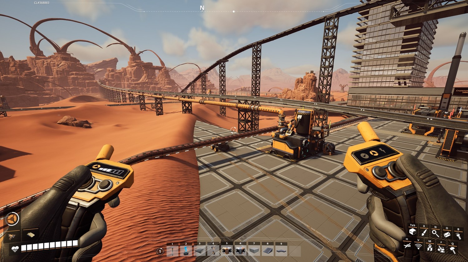 Satisfactory: SaveGame (The bridge is finished)