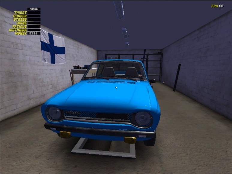 My Summer Car: SaveGame (Blue Stock Satsuma)