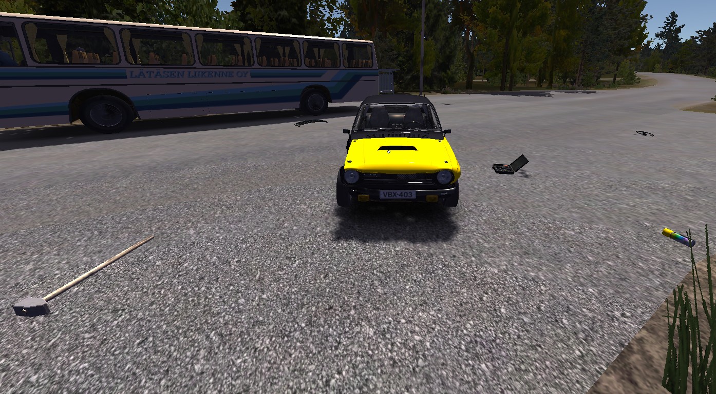 My Summer Car: SaveGame (crashed racer)