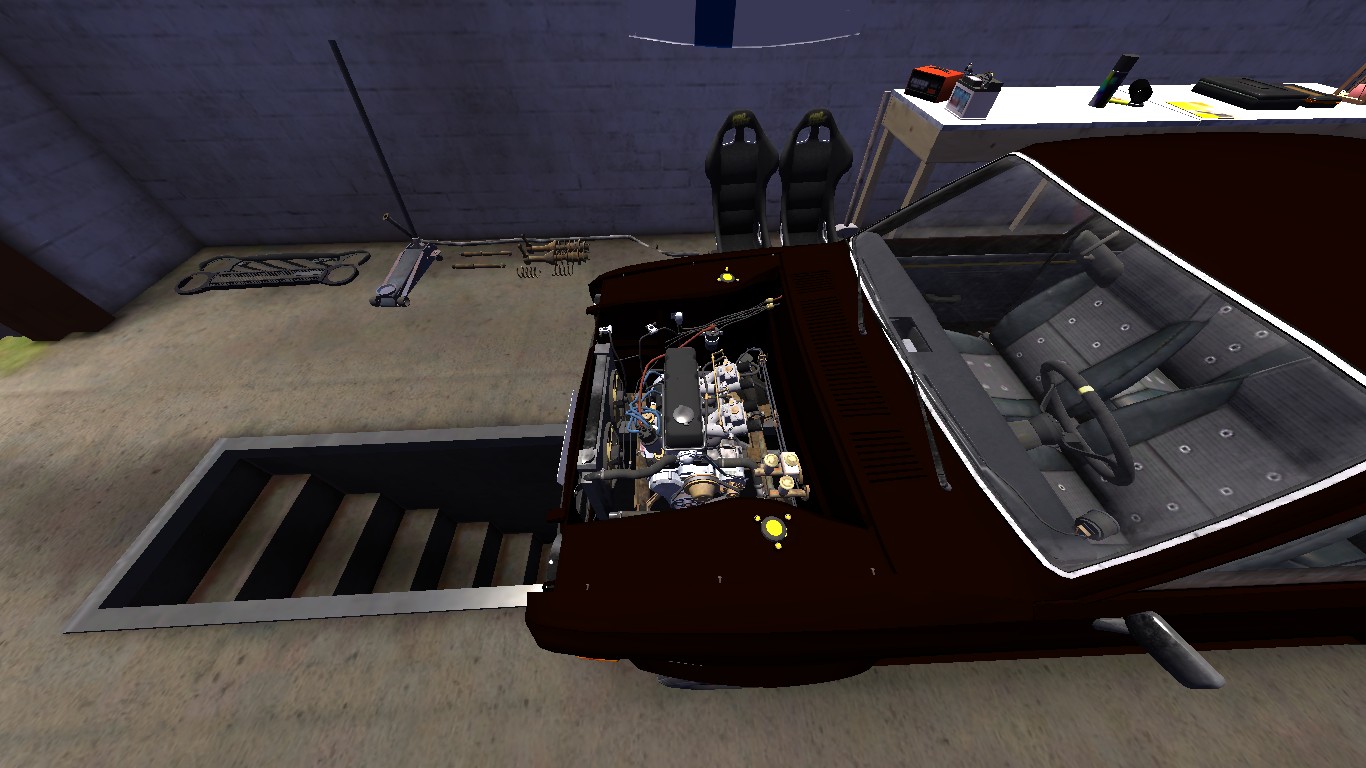 My Summer Car: SaveGame (Black Satsuma assembled, tuned, painted, fully fueled)