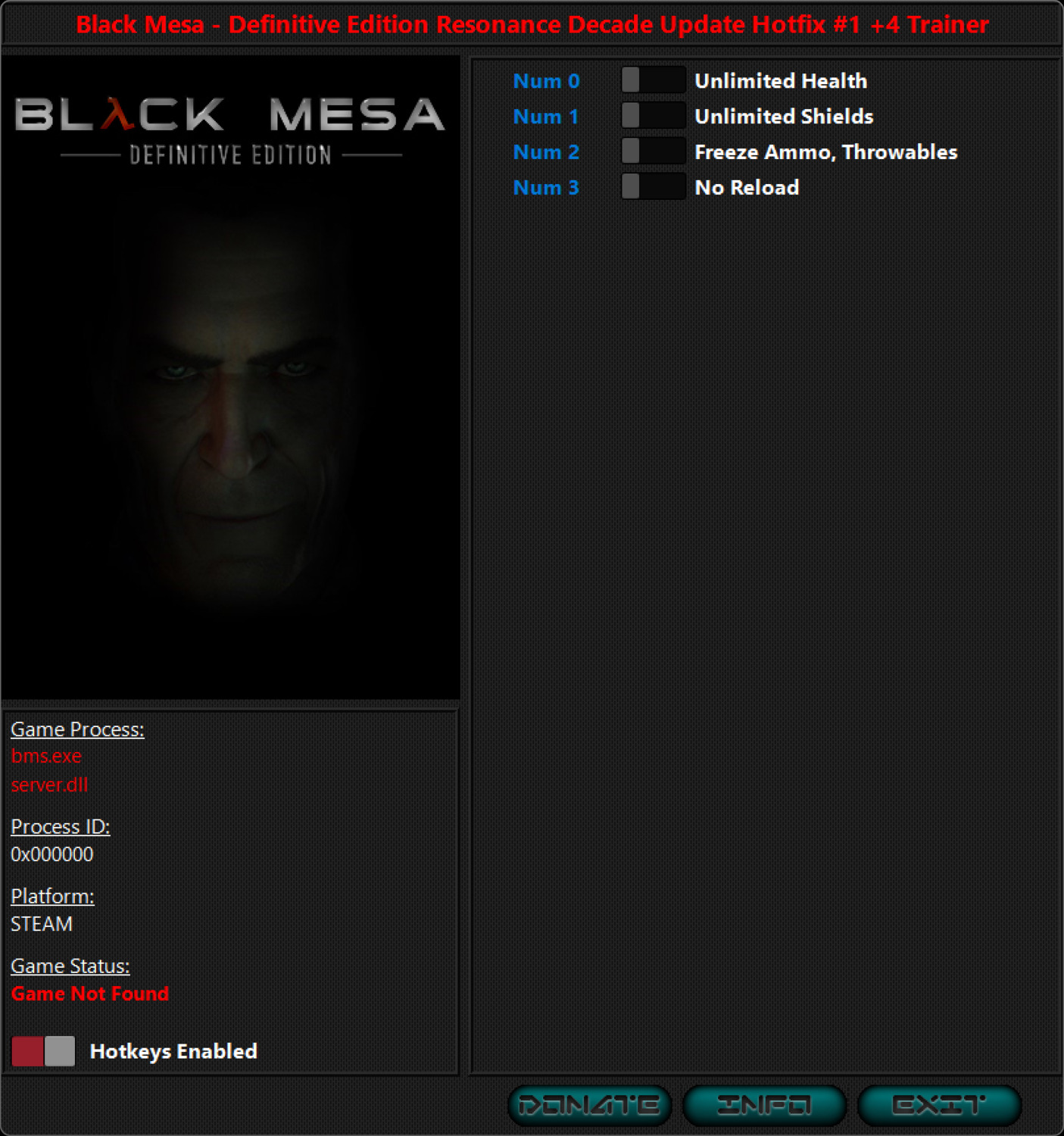 Black Mesa - Definitive Edition: Trainer +4 v21.05.2025 {iNvIcTUs oRCuS / HoG}