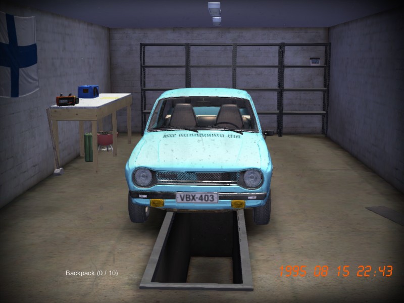 My Summer Car: SaveGame (Semi-stock satsuma, 7500 marks on account)