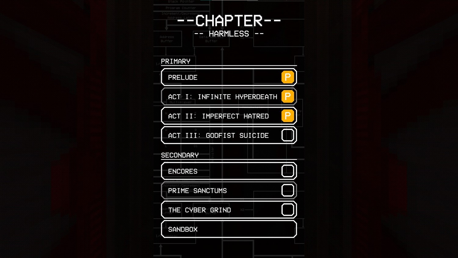 ULTRAKILL: Savegame (All weapons and secret bosses are open)